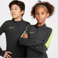 Bluza antrenament copii Nike Academy gri galben