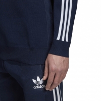 Bluza barbati Adidas tricot Crew bleumarin DH5751