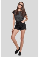 Bluza contrast pentru Femei gri carbune Urban Classics negru