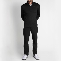 Bluza cu fermoar Calvin Klein Golf Orbit pentru Barbati negru rosu