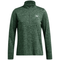 Bluza cu fermoar Under ARMOUR Tech pentru femei verde