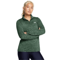 Bluza cu fermoar Under ARMOUR Tech pentru femei verde