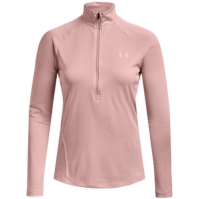 Bluza cu fermoar Under Armour Tech pentru femei retro roz