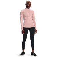 Bluza cu fermoar Under Armour Tech pentru femei retro roz