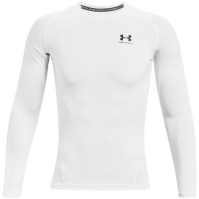 Under ARMOUR HeatGear® cu Maneca Lunga pentru Barbati alb