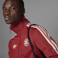 Bluza de trening adidas Bayern Munich Originals pentru adulti mystery rosu