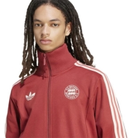 Bluza de trening adidas Bayern Munich Originals pentru adulti mystery rosu