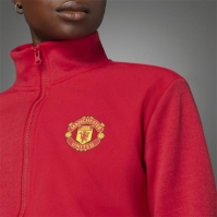 Jacheta adidas Manchester United Anthem pentru femei rosu