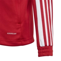 Bluza de trening adidas Squadron pentru copii power rosu alb