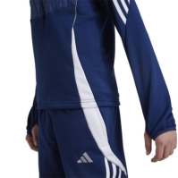 Bluza de trening adidas Tiro24 Wintopy Unisex pentru Copii albastru alb