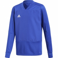 Bluza sport antrenament Adidas Condivo 18 's albastru CG0390 baiat copii