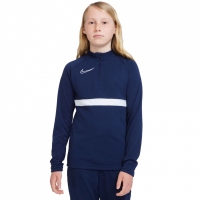 Bluza de trening For Nike Academy 21 Dril Top bleumarin CW6112 451 pentru Copii