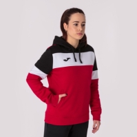 Bluza de trening Hanorac Joma Crew Iv rosu-negru