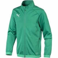 Bluza de trening Jacheta 's Puma Liga antrenament verde 655688 05 baiat