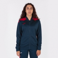 Bluza de trening Joma Championship Vi cu fermoar bleumarin rosu