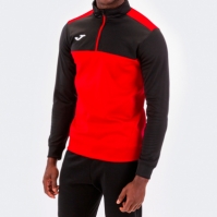 Bluza de trening Joma 1/2 Zipper Winner rosu-negru