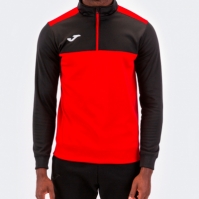 Bluza de trening Joma 1/2 Zipper Winner rosu-negru