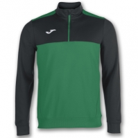 Bluza de trening Joma 1/2 Zipper Winner verde-negru