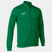 Bluza de trening Joma Grafity III cu fermoar verde