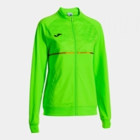 Bluza de trening Joma Record III cu fermoar Fluor verde fosforescent