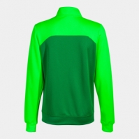 Bluza de trening Joma Winner II cu fermoar Fluor verde fosforescent