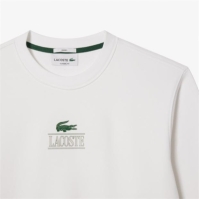 Bluza de trening Lacoste Vintage Style alb