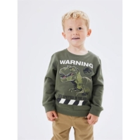 Bluza de trening Name It Jurassic Park verde