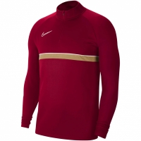 Bluza de trening Nike NK DF Academy 21 Drill Top Claret CW6112 677 pentru Copii