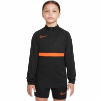 Bluza de trening Nike NK DF Academy 21 Drill Top negru CW6112 017 pentru Copii