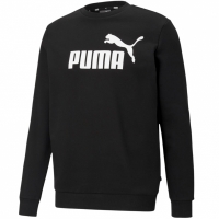 Bluza de trening Puma ESS Big Logo Crew FL negru 586678 01 pentru Barbati