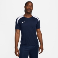 Bluza fotbal Nike Strike Dri-FIT maneca scurta Global pentru Barbati albastru alb