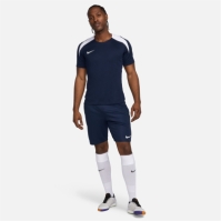 Bluza fotbal Nike Strike Dri-FIT maneca scurta Global pentru Barbati albastru alb