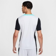 Bluza fotbal Nike Strike Dri-FIT maneca scurta Global pentru Barbati gri albastru