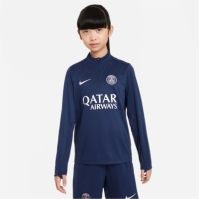 Bluza incalzire Nike Paris Saint Germain Juniors albastru