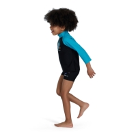 Bluza inot Speedo bebelusi negru verde