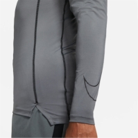 Bluza maneca lunga Nike Pro Core pentru Barbati gri