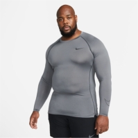 Bluza maneca lunga Nike Pro Core pentru Barbati gri