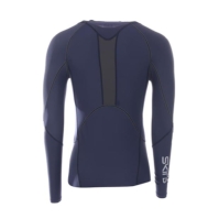 Bluza maneca lunga Skins Series3 pentru barbati bleumarin