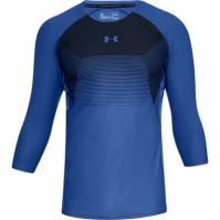 Bluza maneca trei sferturi Under Armour Threadborne Vanish pentru Barbati albastru