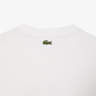 Bluza de trening Lacoste Crocodile alb