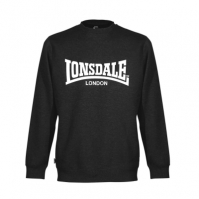 Bluza sport Lonsdale Essential pentru Barbati negru