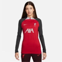 Bluza sport STRIKE DRILL TOP Nike Liverpool FC Dri-FIT 2023/2024 pentru femei rosu