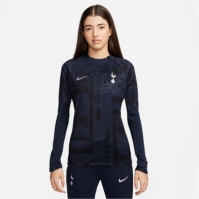 Bluza sport STRIKE DRILL TOP Nike Tottenham Hotspur Dri-Fit pentru femei albastru negru