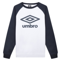 Bluza sport Umbro pentru Barbati alb col albastru