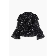 Bluza Be You Older Frill Star pentru fete negru