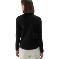 Bluza trening fleece 4F F048 negru intens 4FWAW24UFLEF048 20S pentru Femei