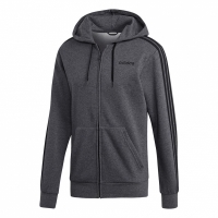 Bluze Adidas Essentials 3 Stripes Fullzip gri DX2528 pentru Barbati