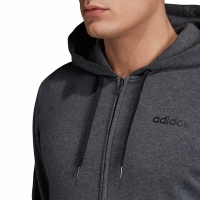 Bluze Adidas Essentials 3 Stripes Fullzip gri DX2528 pentru Barbati