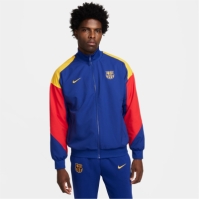 Bluze de trening Nike FC Barcelona Chinese New Year Anthem 2023 2024 pentru adulti albastru roial