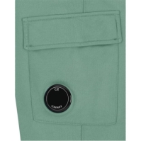 Bluze Pantaloni jogging CP COMPANY Lens Logo pentru copii verde bay